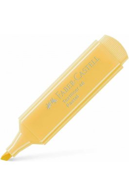 Faber-Castell Textliner 46 Μαρκαδόρος Υπογράμμισης Παστελ Κίτρινο 5mm (154667)