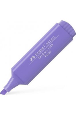 Faber-Castell Textliner 46 Μαρκαδόρος Υπογράμμισης Παστελ Λιλά 5mm Faber-Castell Textliner 46 Μαρκαδόρος Υπογράμμισης Παστελ Λιλά 5mm