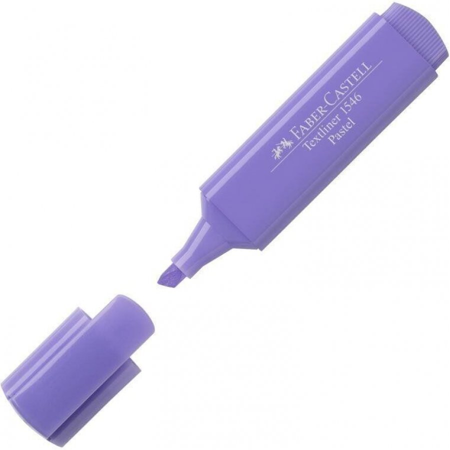 Faber-Castell Textliner 46 Μαρκαδόρος Υπογράμμισης Παστελ Λιλά 5mm Faber-Castell Textliner 46 Μαρκαδόρος Υπογράμμισης Παστελ Λιλά 5mm