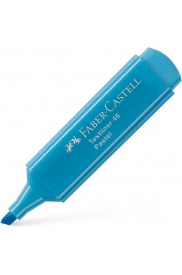 Faber-Castell Textliner 46 Μαρκαδόρος Υπογράμμισης Παστελ Σιελ 5mm