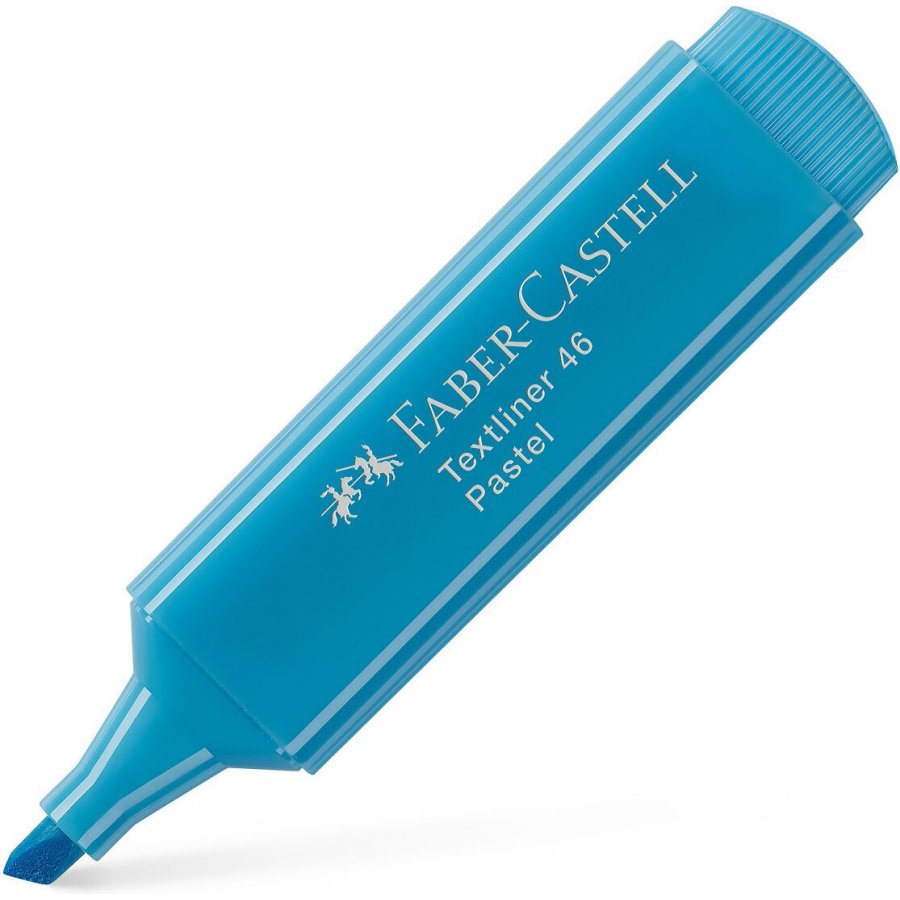 Faber-Castell Textliner 46 Μαρκαδόρος Υπογράμμισης Παστελ Σιελ 5mm Faber-Castell Textliner 46 Μαρκαδόρος Υπογράμμισης Παστελ Σιελ 5mm