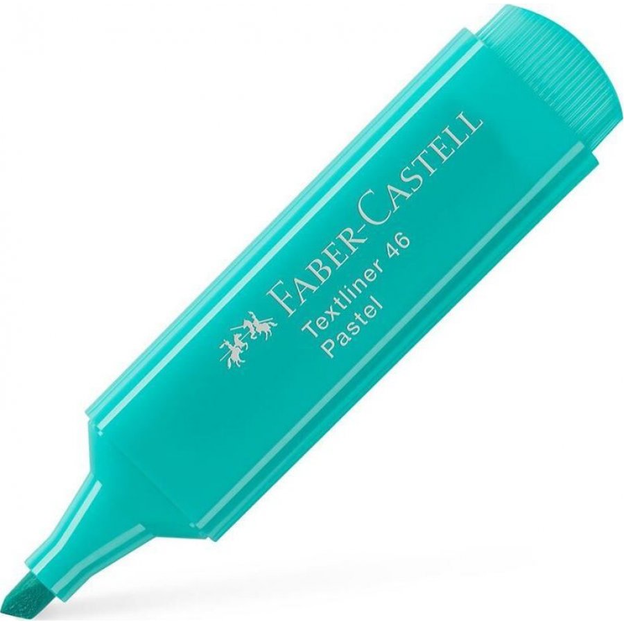 Faber-Castell Textliner 46 Μαρκαδόρος Υπογράμμισης Παστελ Τιρκουάζ 5mm (154658) Faber-Castell Textliner 46 Μαρκαδόρος Υπογράμμισης Παστελ Τιρκουάζ 5mm (154658)