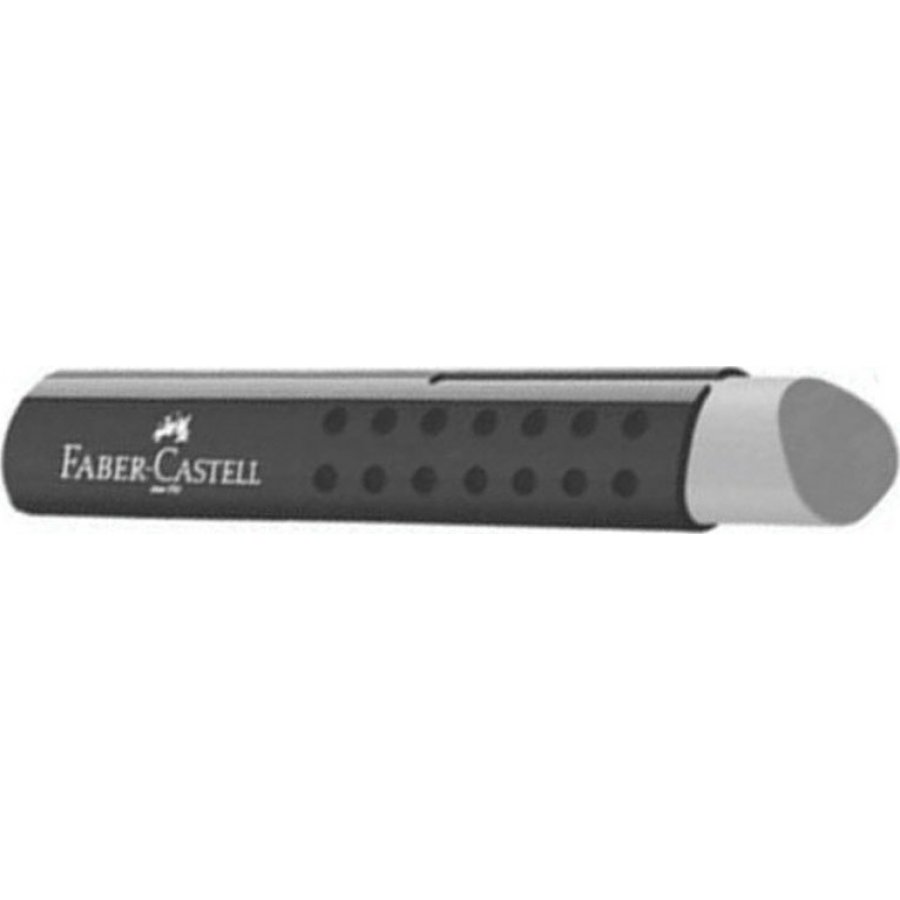 Faber-Castell Γόμα για Μολύβι Grip Tri Λευκό Μαύρο (182336) Faber-Castell Γόμα για Μολύβι Grip Tri Λευκό Μαύρο (182336)
