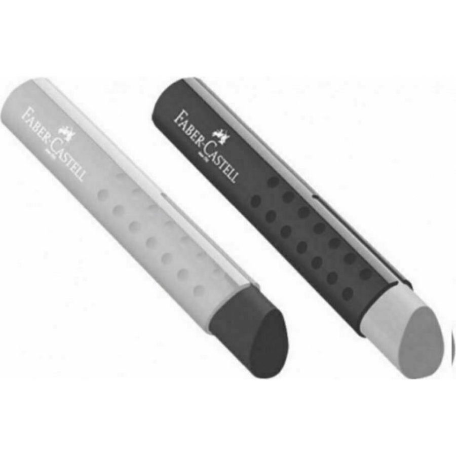 Faber-Castell Γόμα για Μολύβι Grip Tri Λευκό Μαύρο (182336) Faber-Castell Γόμα για Μολύβι Grip Tri Λευκό Μαύρο (182336)