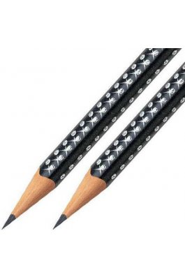 Faber-Castell Sparkle Μολύβι B Μαύρο Μεταλλικό Faber-Castell Sparkle Μολύβι B Μαύρο Μεταλλικό