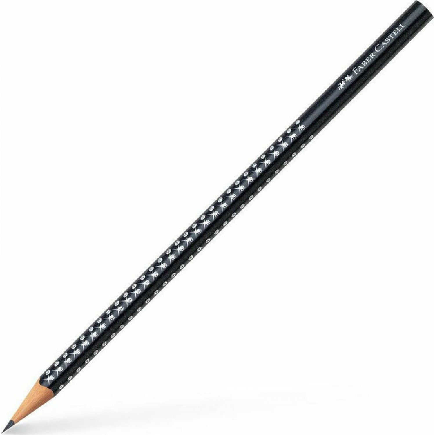 Faber-Castell Sparkle Μολύβι B Μαύρο Μεταλλικό