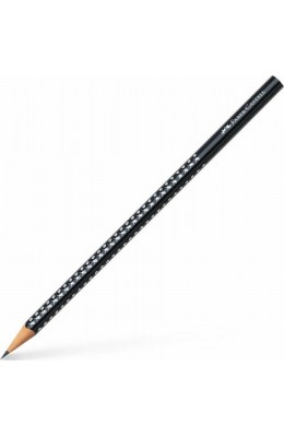 Faber-Castell Sparkle Μολύβι B Μαύρο Μεταλλικό