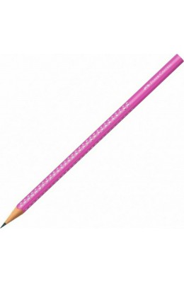 Faber-Castell Sparkle Μολύβι B Ρόζ