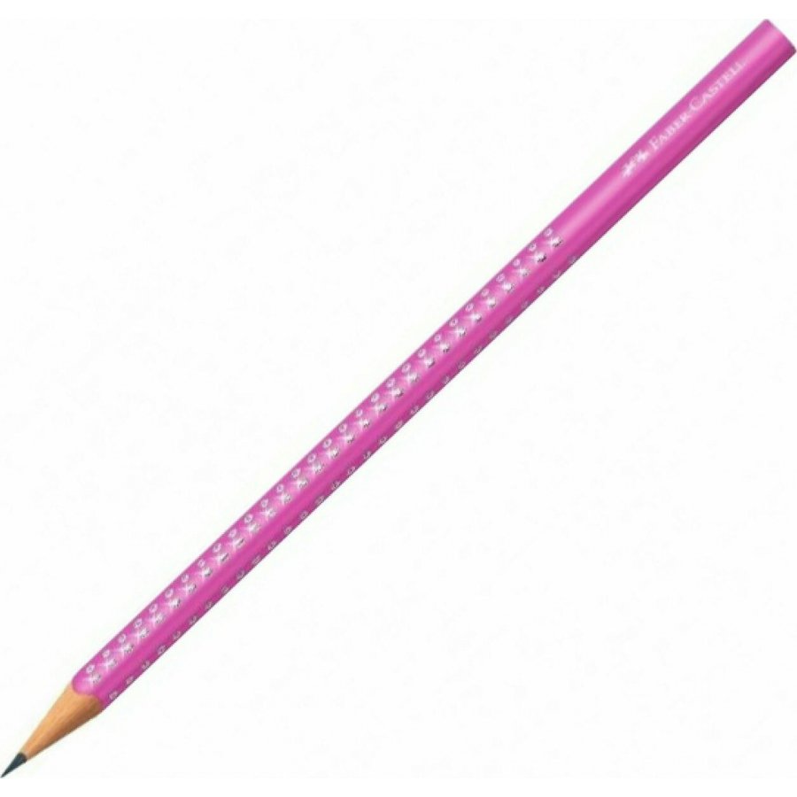 Faber-Castell Sparkle Μολύβι B Ρόζ Faber-Castell Sparkle Μολύβι B Ρόζ
