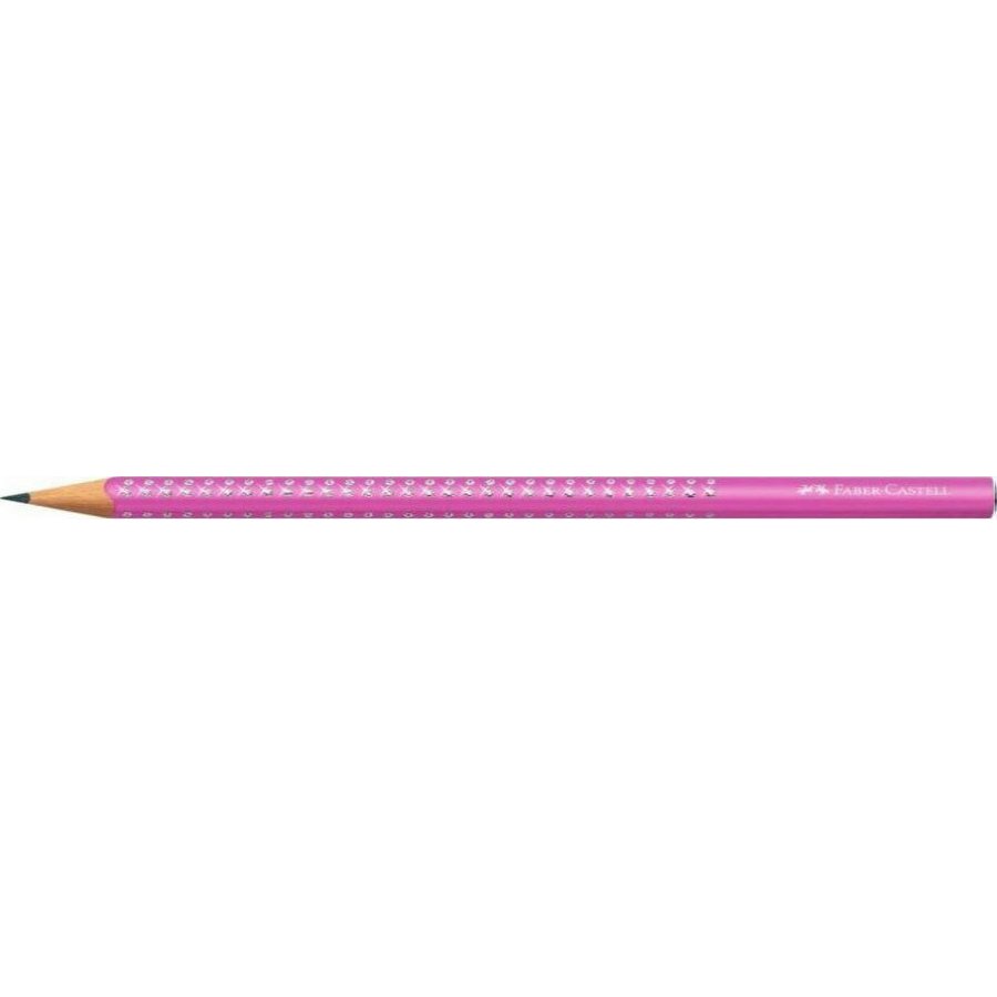 Faber-Castell Sparkle Μολύβι B Ρόζ Faber-Castell Sparkle Μολύβι B Ρόζ