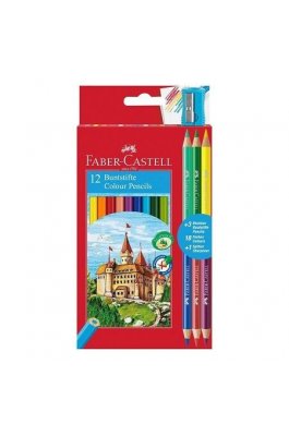 Faber-Castell Σετ Ξυλομπογιές 12τμχ (110312) Faber-Castell Σετ Ξυλομπογιές 12τμχ (110312)