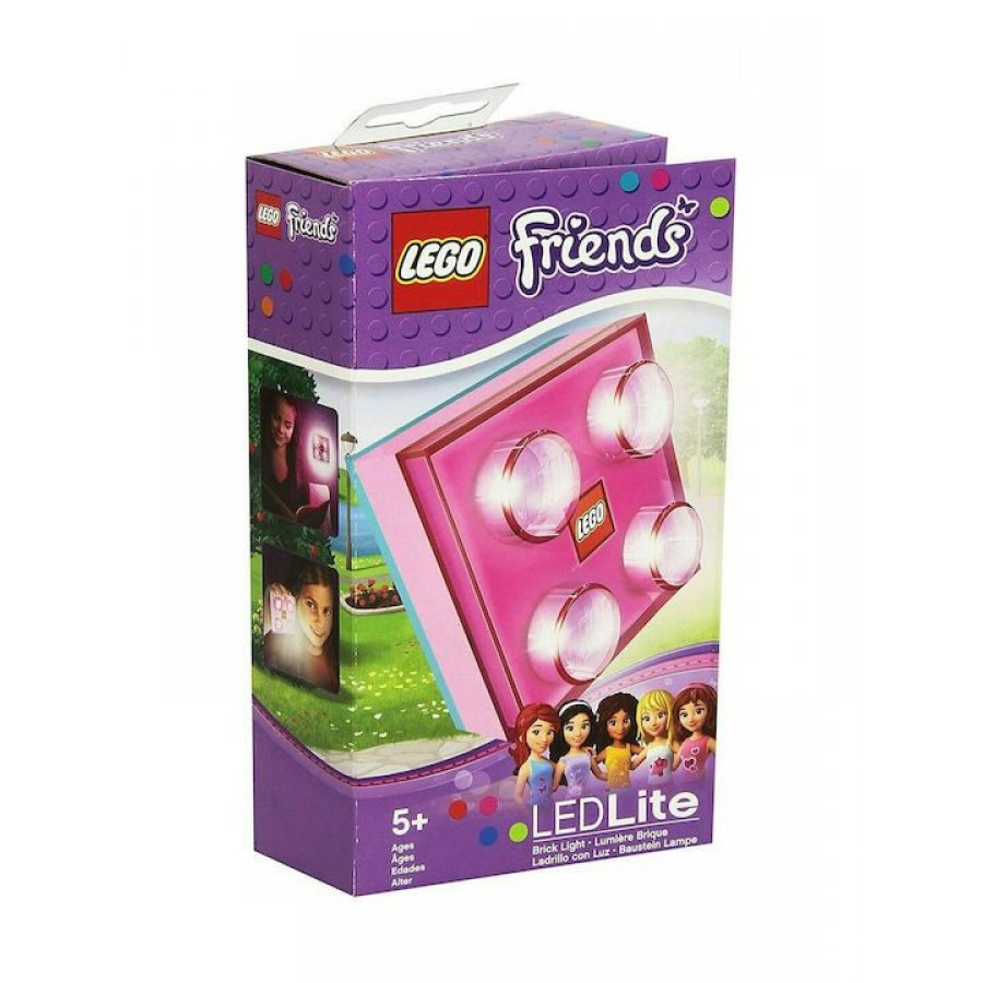 Lego Led Παιδικό Διακοσμητικό Φωτιστικό Friends Brick Light Μωβ (LGL-BP2F) Lego Led Παιδικό Διακοσμητικό Φωτιστικό Friends Brick Light Μωβ (LGL-BP2F)