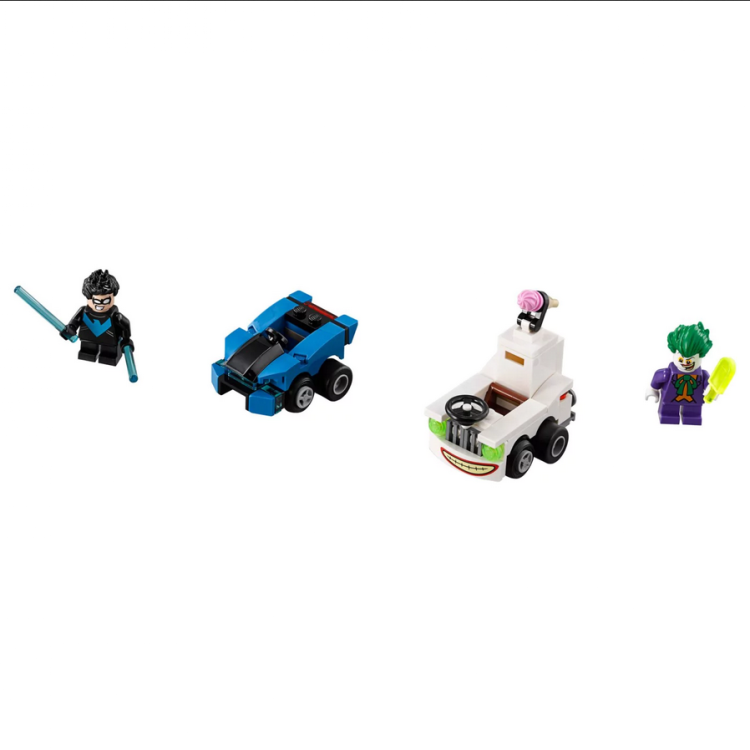Lego Super Heroes Marvel Mighty Micros Νάιτγουινγκ Εναντίον Τζόκερ (76093)