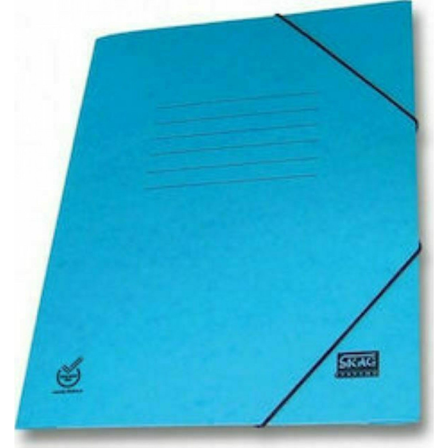 Skag Ντοσιέ Πρεσπάν με Λάστιχο 25 x 35cm Γαλάζιο