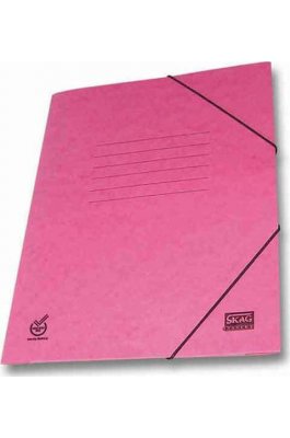 Skag Ντοσιέ Πρεσπάν με Λάστιχο 25 x 35cm Φούξια Skag Ντοσιέ Πρεσπάν με Λάστιχο 25 x 35cm Φούξια