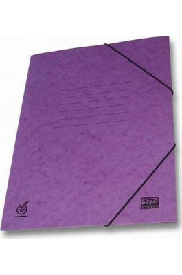 Skag Ντοσιέ Πρεσπάν με Λάστιχο 25 x 35cm Μωβ Skag Ντοσιέ Πρεσπάν με Λάστιχο 25 x 35cm Μωβ
