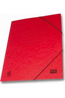 Skag Ντοσιέ Πρεσπάν με Λάστιχο 25 x 35cm Κόκκινο Skag Ντοσιέ Πρεσπάν με Λάστιχο 25 x 35cm Κόκκινο
