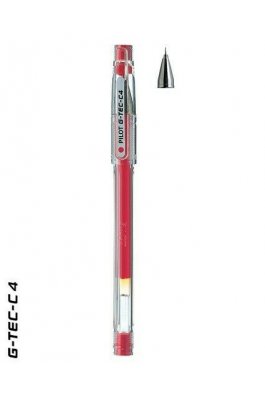 Pilot Στυλό Gel 0.4mm με Κόκκινο Mελάνι G-Tec-C4 (BLGC4R) Pilot Στυλό Gel 0.4mm με Κόκκινο Mελάνι G-Tec-C4 (BLGC4R)