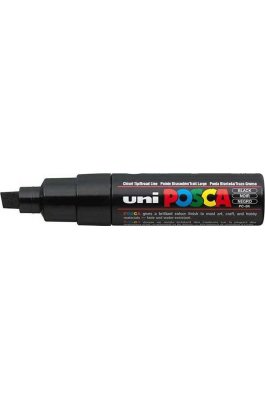 Uni-Ball Posca Ανεξίτηλος Μαρκαδόρος 8mm Μαύρος (PC8K) Uni-Ball Posca Ανεξίτηλος Μαρκαδόρος 8mm Μαύρος (PC8K)