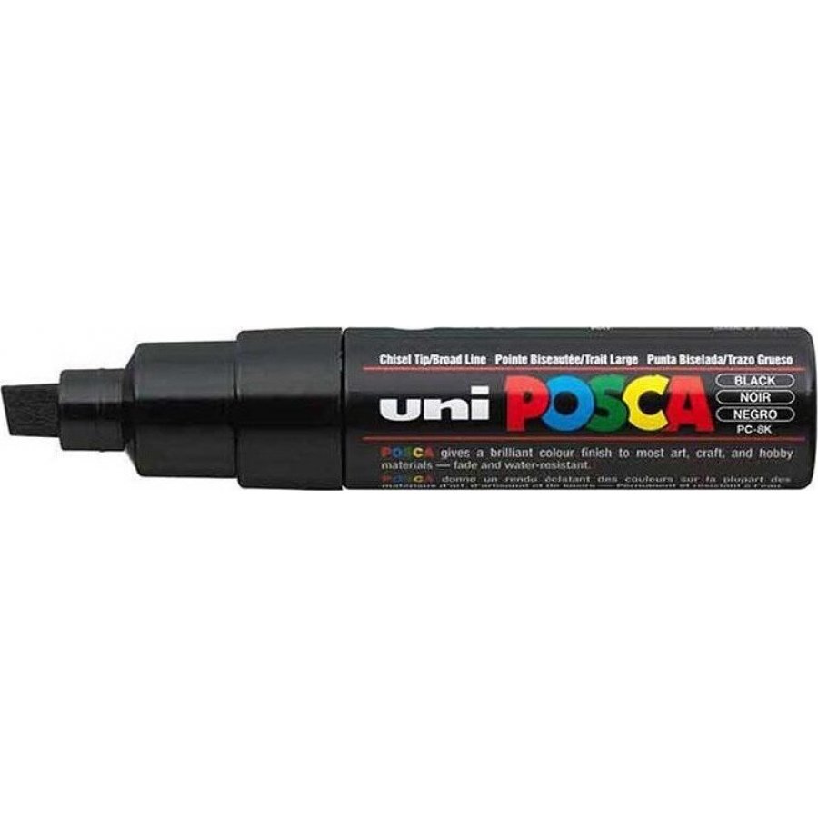 Uni-Ball Posca Ανεξίτηλος Μαρκαδόρος 8mm Μαύρος (PC8K) Uni-Ball Posca Ανεξίτηλος Μαρκαδόρος 8mm Μαύρος (PC8K)
