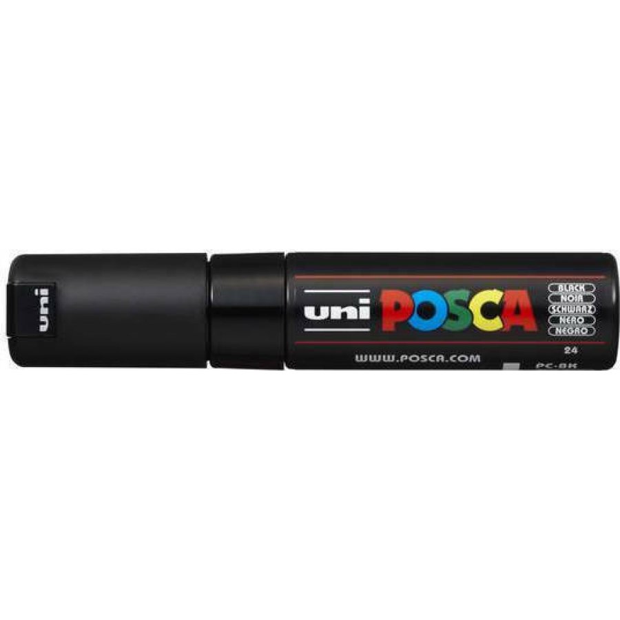 Uni-Ball Posca Ανεξίτηλος Μαρκαδόρος 8mm Μαύρος (PC8K) Uni-Ball Posca Ανεξίτηλος Μαρκαδόρος 8mm Μαύρος (PC8K)