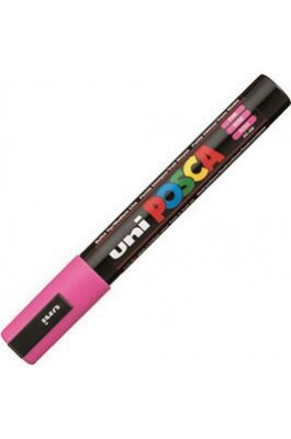 Uni-Ball Posca Ανεξίτηλος Μαρκαδόρος 1.8-2.5mm Ροζ (PC5M) Uni-Ball Posca Ανεξίτηλος Μαρκαδόρος 1.8-2.5mm Ροζ (PC5M)