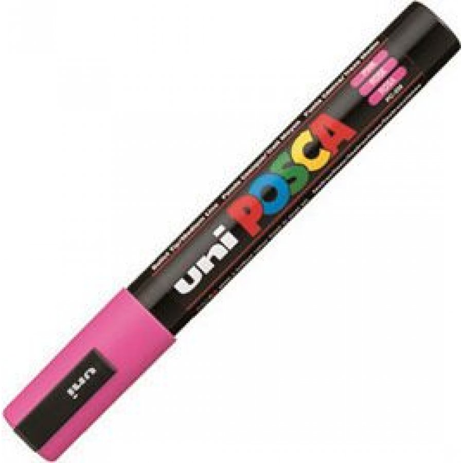 Uni-Ball Posca Ανεξίτηλος Μαρκαδόρος 1.8-2.5mm Ροζ (PC5M) Uni-Ball Posca Ανεξίτηλος Μαρκαδόρος 1.8-2.5mm Ροζ (PC5M)