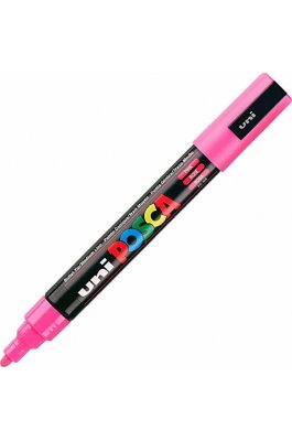 Uni-Ball Posca Ανεξίτηλος Μαρκαδόρος 1.8-2.5mm Ροζ (PC5M)