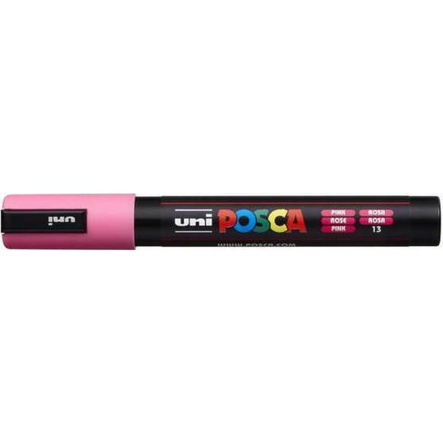 Uni-Ball Posca Ανεξίτηλος Μαρκαδόρος 1.8-2.5mm Ροζ (PC5M) Uni-Ball Posca Ανεξίτηλος Μαρκαδόρος 1.8-2.5mm Ροζ (PC5M)