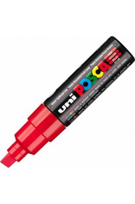 Uni-Ball Posca Ανεξίτηλος Μαρκαδόρος 8mm Κόκκινος (PC8K) Uni-Ball Posca Ανεξίτηλος Μαρκαδόρος 8mm Κόκκινος (PC8K)