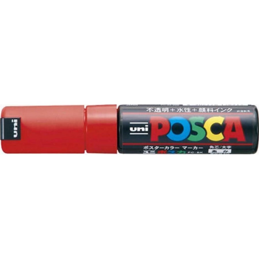 Uni-Ball Posca Ανεξίτηλος Μαρκαδόρος 8mm Κόκκινος (PC8K) Uni-Ball Posca Ανεξίτηλος Μαρκαδόρος 8mm Κόκκινος (PC8K)