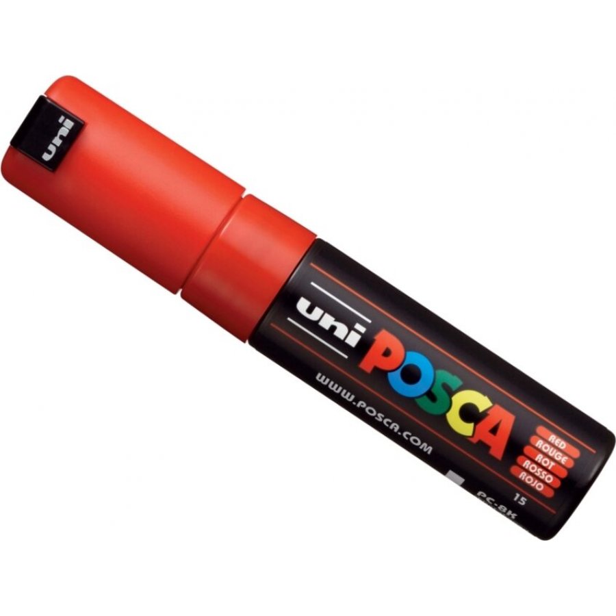 Uni-Ball Posca Ανεξίτηλος Μαρκαδόρος 8mm Κόκκινος (PC8K) Uni-Ball Posca Ανεξίτηλος Μαρκαδόρος 8mm Κόκκινος (PC8K)