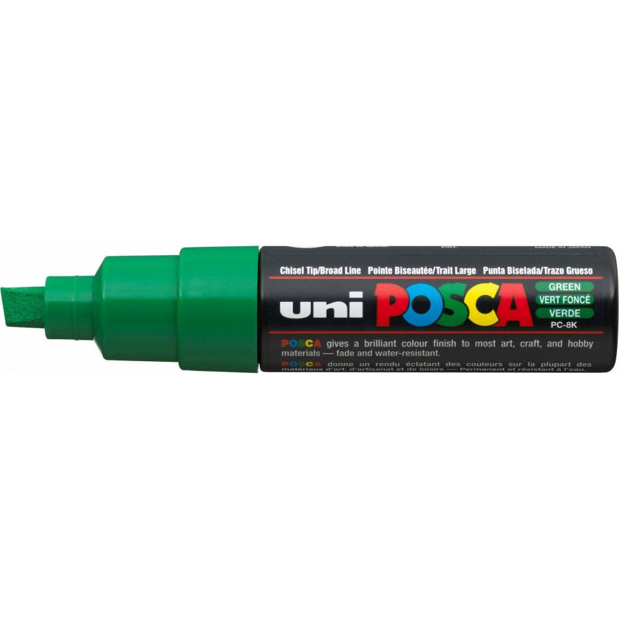 Uni-Ball Posca Ανεξίτηλος Μαρκαδόρος 8mm Πράσινος (PC8K) Uni-Ball Posca Ανεξίτηλος Μαρκαδόρος 8mm Πράσινος (PC8K)