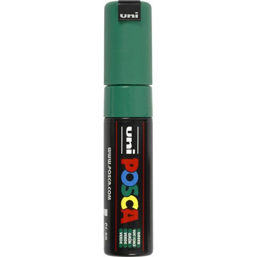 Uni-Ball Posca Ανεξίτηλος Μαρκαδόρος 8mm Πράσινος (PC8K) Uni-Ball Posca Ανεξίτηλος Μαρκαδόρος 8mm Πράσινος (PC8K)
