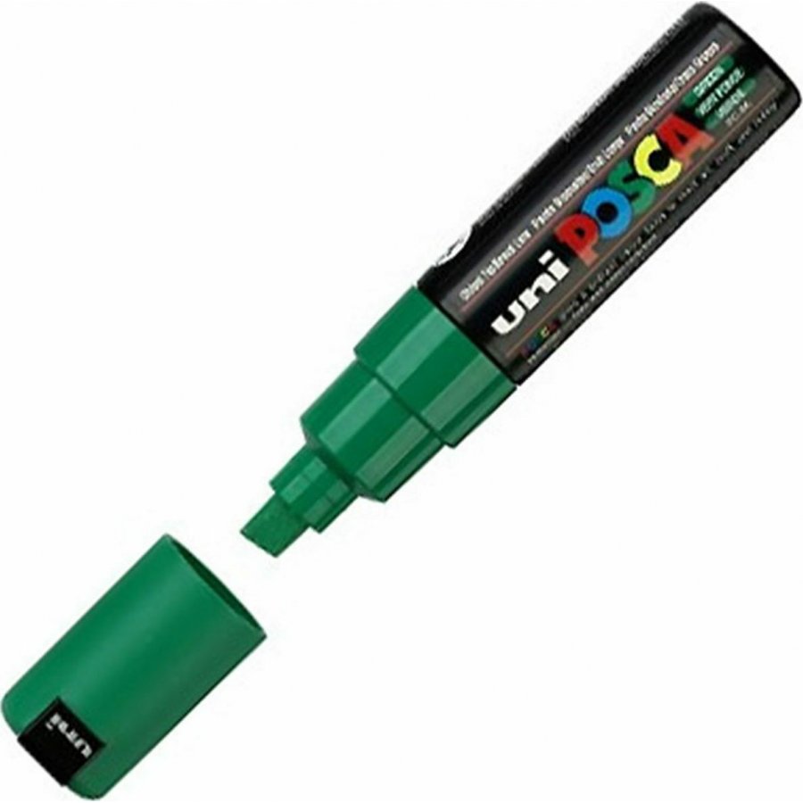 Uni-Ball Posca Ανεξίτηλος Μαρκαδόρος 8mm Πράσινος (PC8K) Uni-Ball Posca Ανεξίτηλος Μαρκαδόρος 8mm Πράσινος (PC8K)
