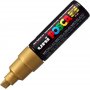 Uni-Ball Posca Ανεξίτηλος Μαρκαδόρος 8mm Χρυσός (PC8K) Uni-Ball Posca Ανεξίτηλος Μαρκαδόρος 8mm Χρυσός (PC8K)