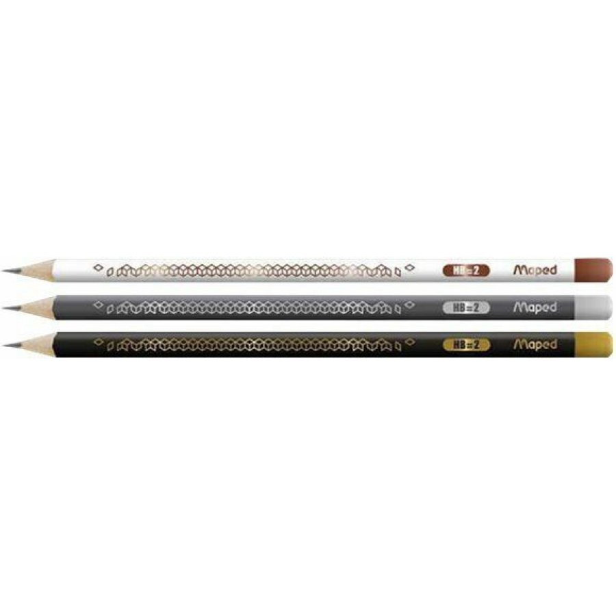 Maped Black Peps Deco Μολύβια HB (850060) Maped Black Peps Deco Μολύβια HB (850060)