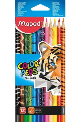 Maped Color'Peps Animals 12τμχ Maped Color'Peps Animals 12τμχ