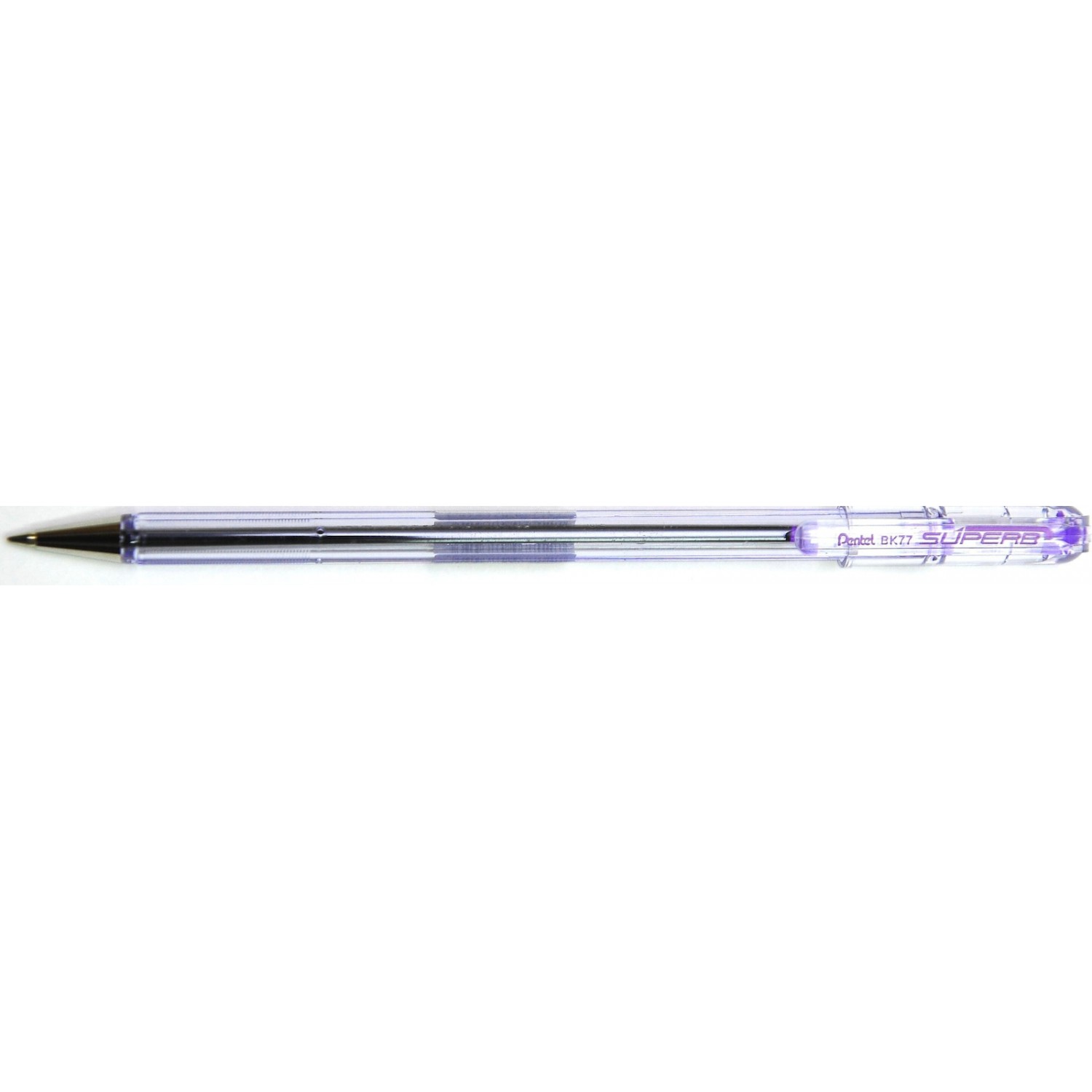 Pentel Στυλό Ballpoint 0.7mm με Μωβ Mελάνι Superb Fine Point (BK77VQ)