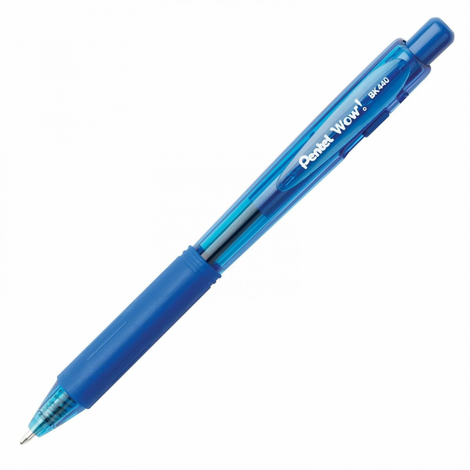 Pentel Στυλό Ballpoint 1.0mm με Μπλε Mελάνι Wow! BK440