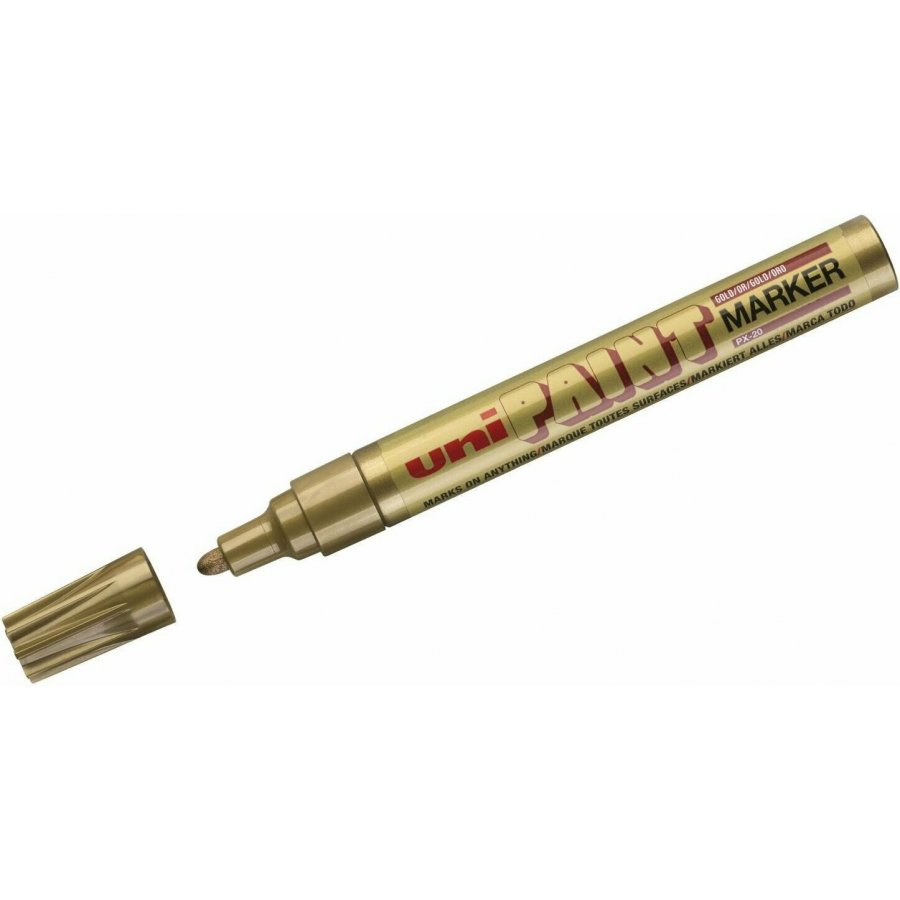 Uni-Ball Paint Ανεξίτηλος 2.2mm Χρυσό Μεταλλικο (PX20) Uni-Ball Paint Ανεξίτηλος 2.2mm Χρυσό Μεταλλικο (PX20)