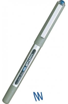 Uni-Ball Στυλό Rollerball 0.7mm με Μπλε Μελάνι Eye Fine (UB-157)