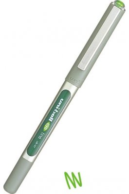 Uni-Ball Στυλό Rollerball 0.7mm με Πράσινο Μελάνι Eye Fine (UB-157 Λαχανί)