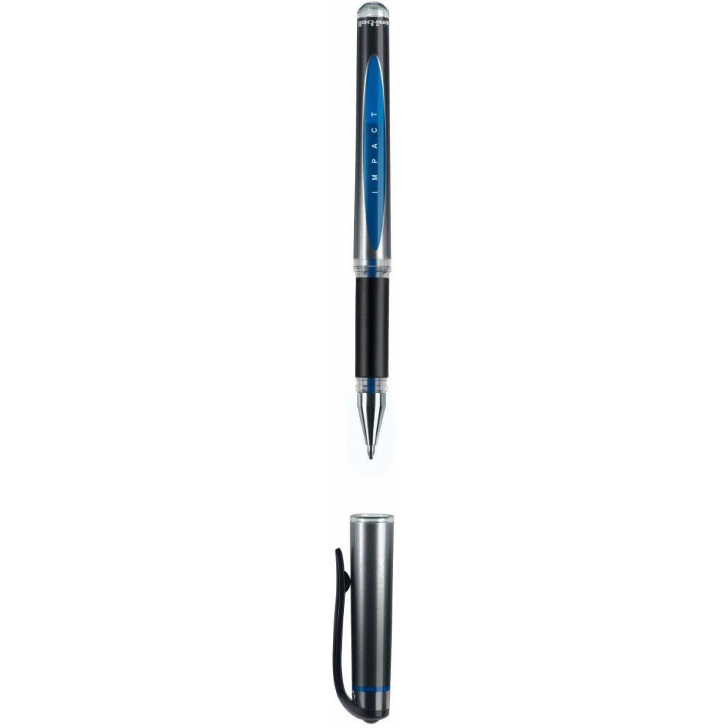 Uni-Ball Στυλό 1.0mm με Μπλε Mελάνι Gel Impact (UM153S)