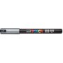 Uni-Ball Posca Μαρκαδόρος Σχεδίου 0.7mm Ασημί (PC1MR) Uni-Ball Posca Μαρκαδόρος Σχεδίου 0.7mm Ασημί (PC1MR)