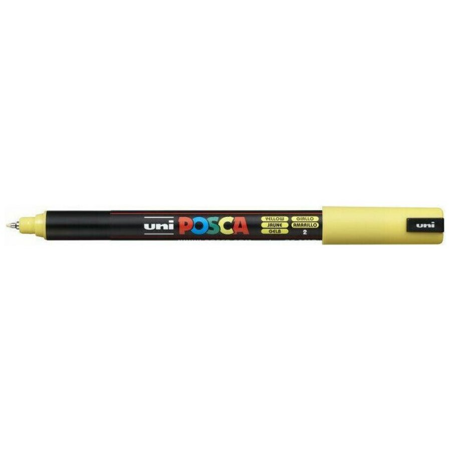 Uni-Ball Posca Μαρκαδόρος Σχεδίου 0.7mm Κίτρινος (PC1MR) Uni-Ball Posca Μαρκαδόρος Σχεδίου 0.7mm Κίτρινος (PC1MR)