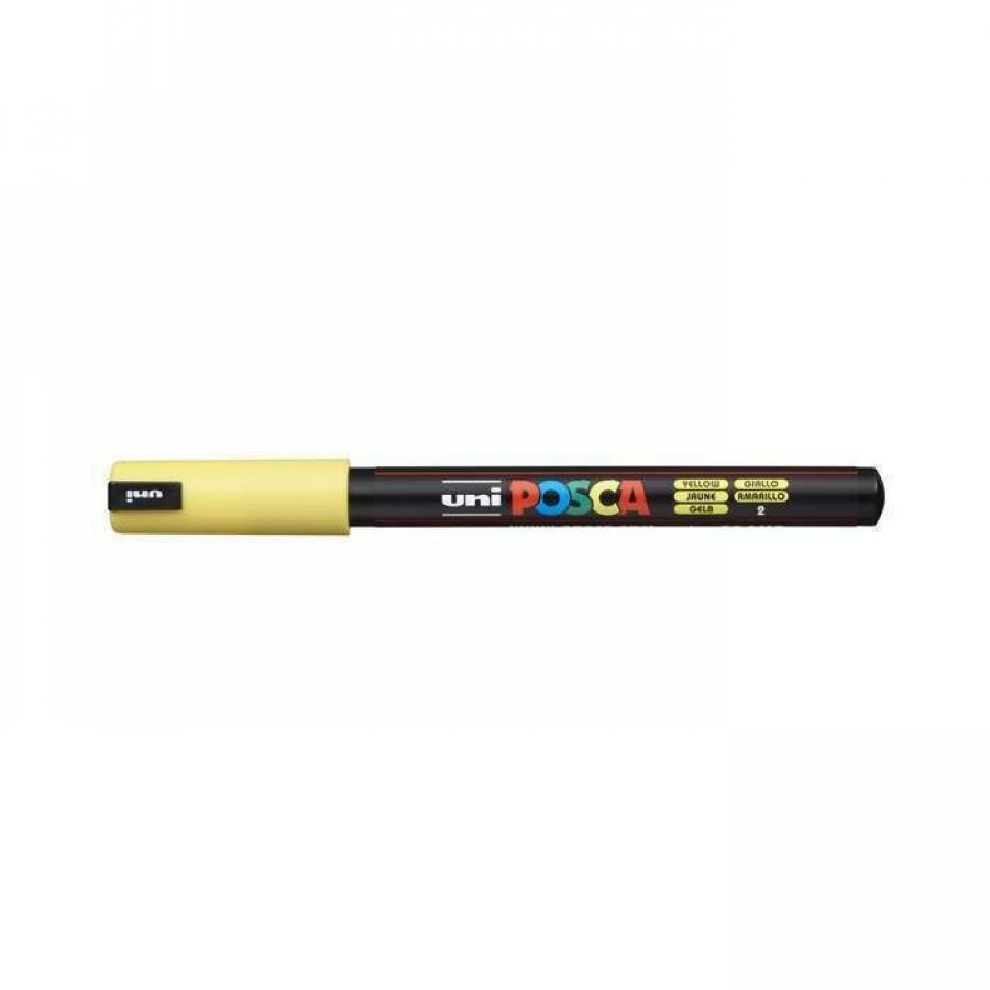 Uni-Ball Posca Μαρκαδόρος Σχεδίου 0.7mm Κίτρινος (PC1MR) Uni-Ball Posca Μαρκαδόρος Σχεδίου 0.7mm Κίτρινος (PC1MR)