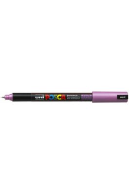 Uni-Ball Posca Μαρκαδόρος Σχεδίου 0.7mm Ροζ Μεταλλικό (PC1MR) Uni-Ball Posca Μαρκαδόρος Σχεδίου 0.7mm Ροζ Μεταλλικό (PC1MR)