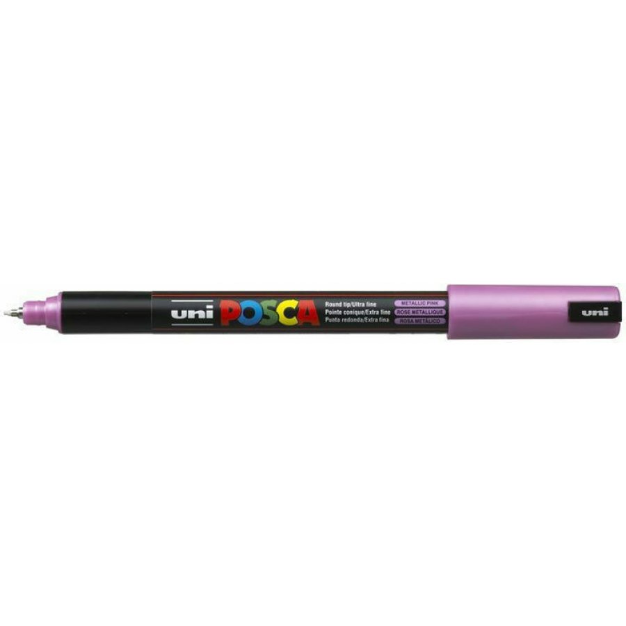 Uni-Ball Posca Μαρκαδόρος Σχεδίου 0.7mm Ροζ Μεταλλικό (PC1MR) Uni-Ball Posca Μαρκαδόρος Σχεδίου 0.7mm Ροζ Μεταλλικό (PC1MR)