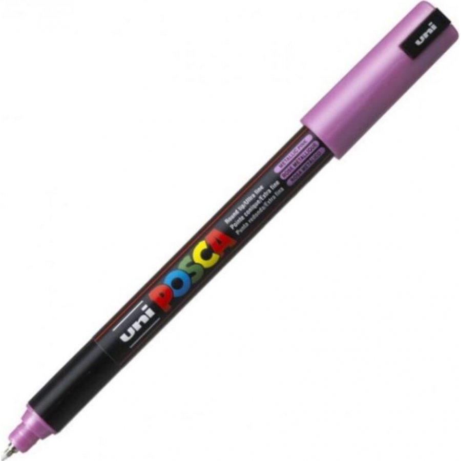 Uni-Ball Posca Μαρκαδόρος Σχεδίου 0.7mm Ροζ Μεταλλικό (PC1MR) Uni-Ball Posca Μαρκαδόρος Σχεδίου 0.7mm Ροζ Μεταλλικό (PC1MR)